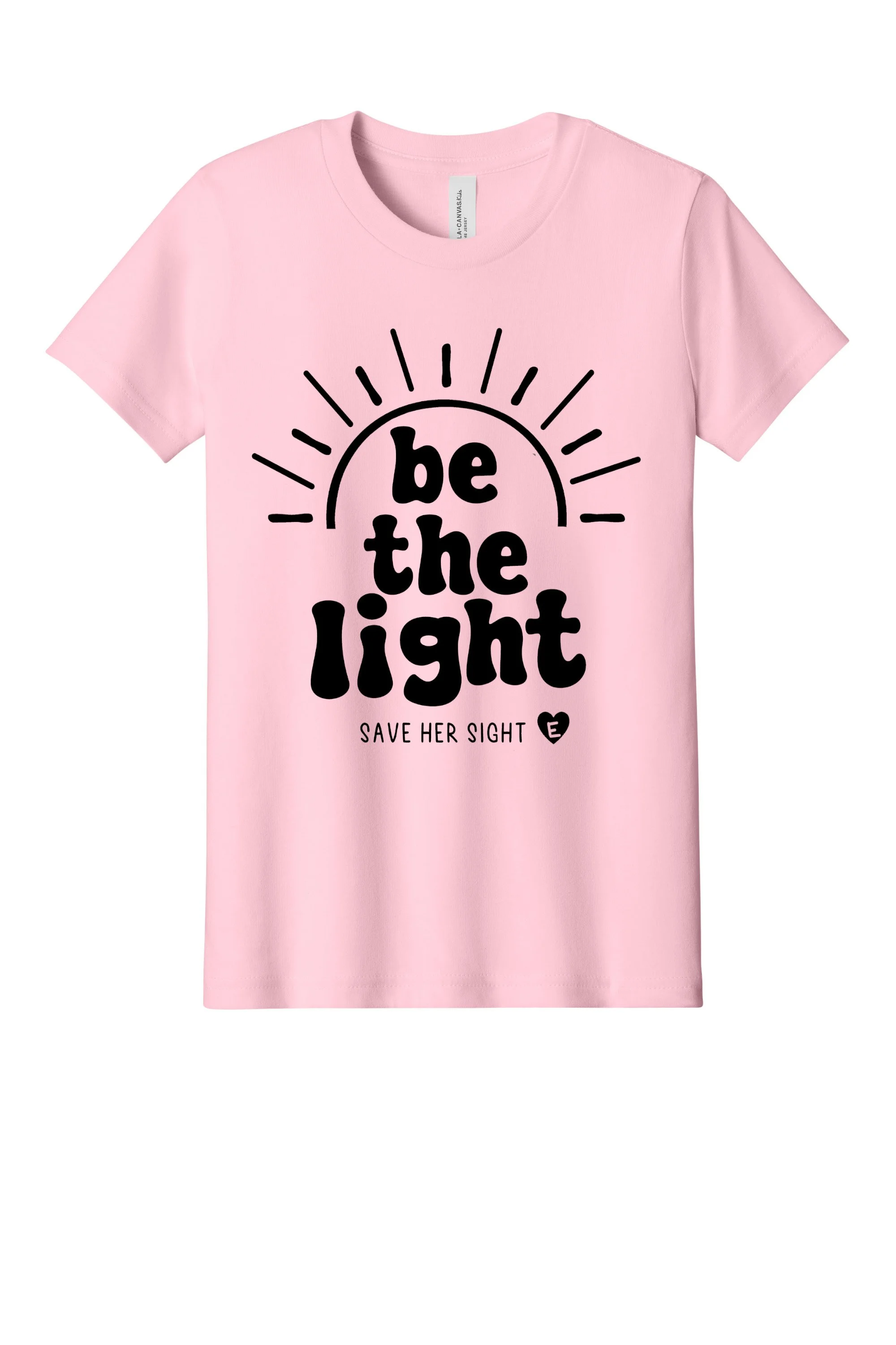 Youth--Be the Light (pink shirt)