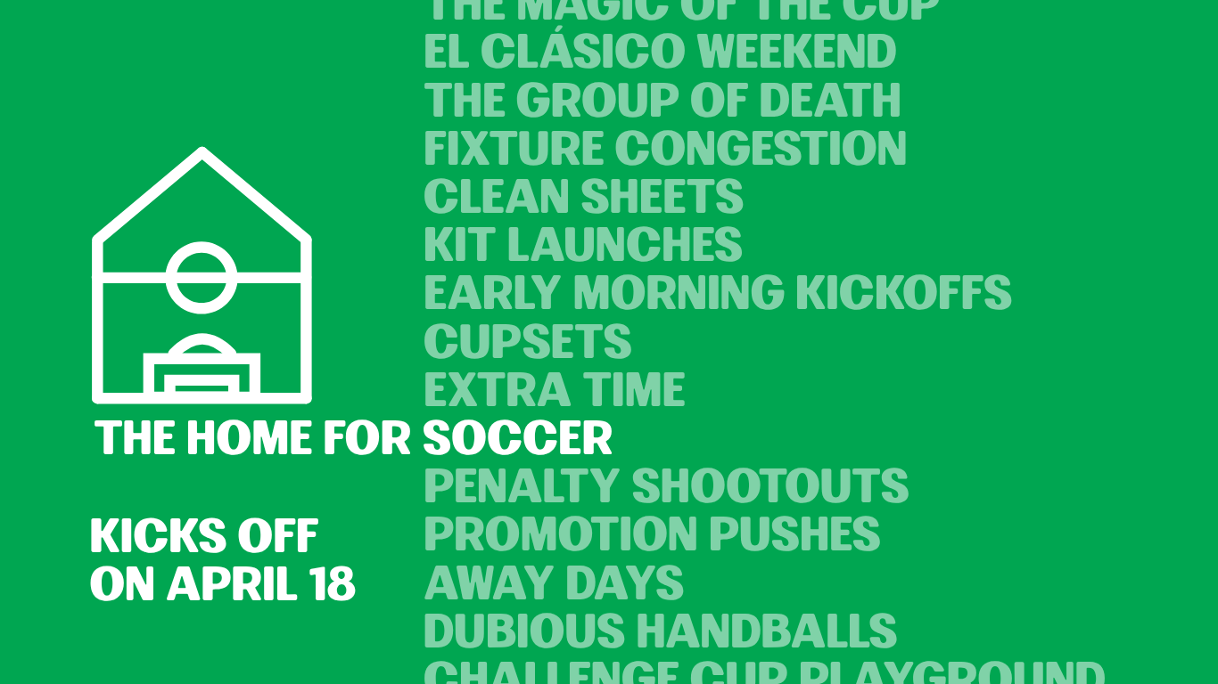 Soccer House Opens April 18th