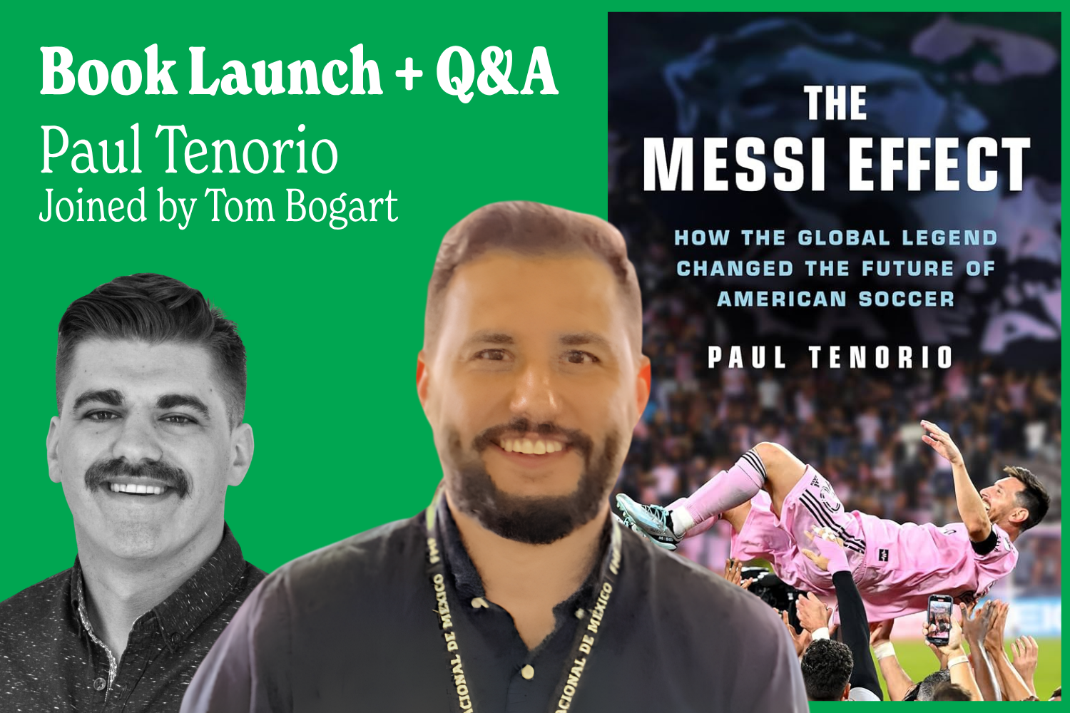 The Messi Effect Book Launch &amp; Q&amp;A