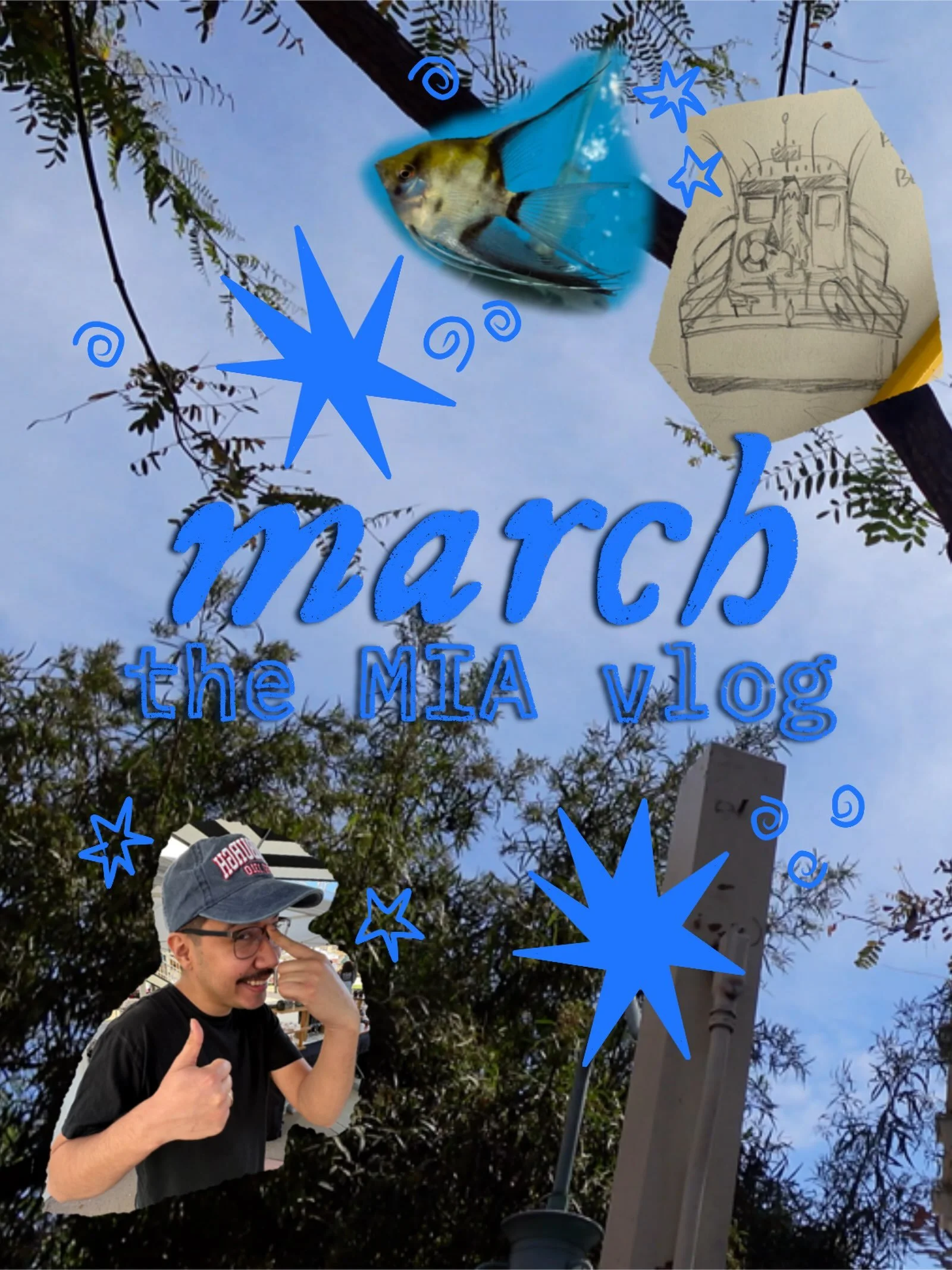 🗣️we&rsquo;re back with vlogs!! 🗣️

along with being active in my art sketchbook and the art by hanny IG, it was also time to get back to my youtube 📹 i&rsquo;m doing a mini series lending up to august&rsquo;s art vlog called the MIA vlogs, the vl