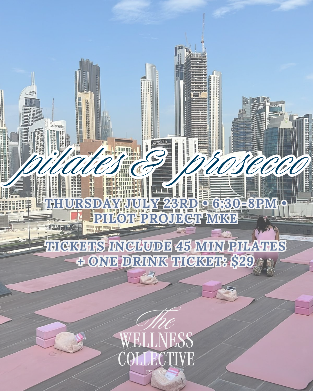 Pilates & Prosecco At Pilot Project Brewing Milwaukee