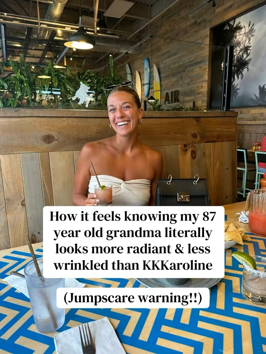 Aging with grace vs aging with hate in your heart!! Oh and my grandma is an OG blululu gal which speaks volumes. Hate in your heart makes you age like moldy olives. #kkkarolineleavitt #vanityfair