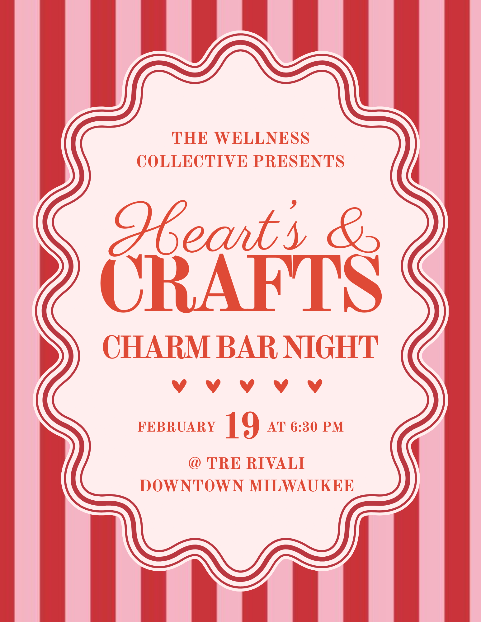 Pink Red Cute Romantic Galentine's Day Invitation Flyer.png