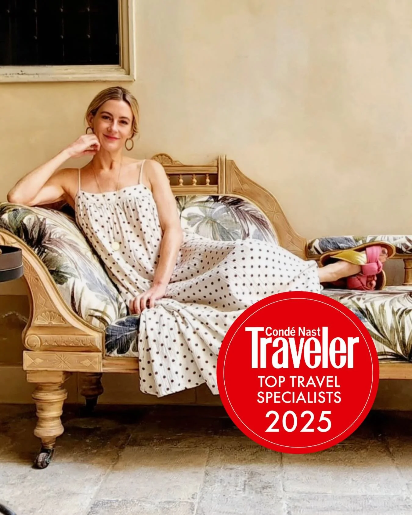 Pleased as punch to be included in the @cntraveler top travel specialists class of 2025.

Grateful to the many, many people who enable me to do what I do: my clients, my world class rolodex (virtual, natch) of industry friends and colleagues and espe