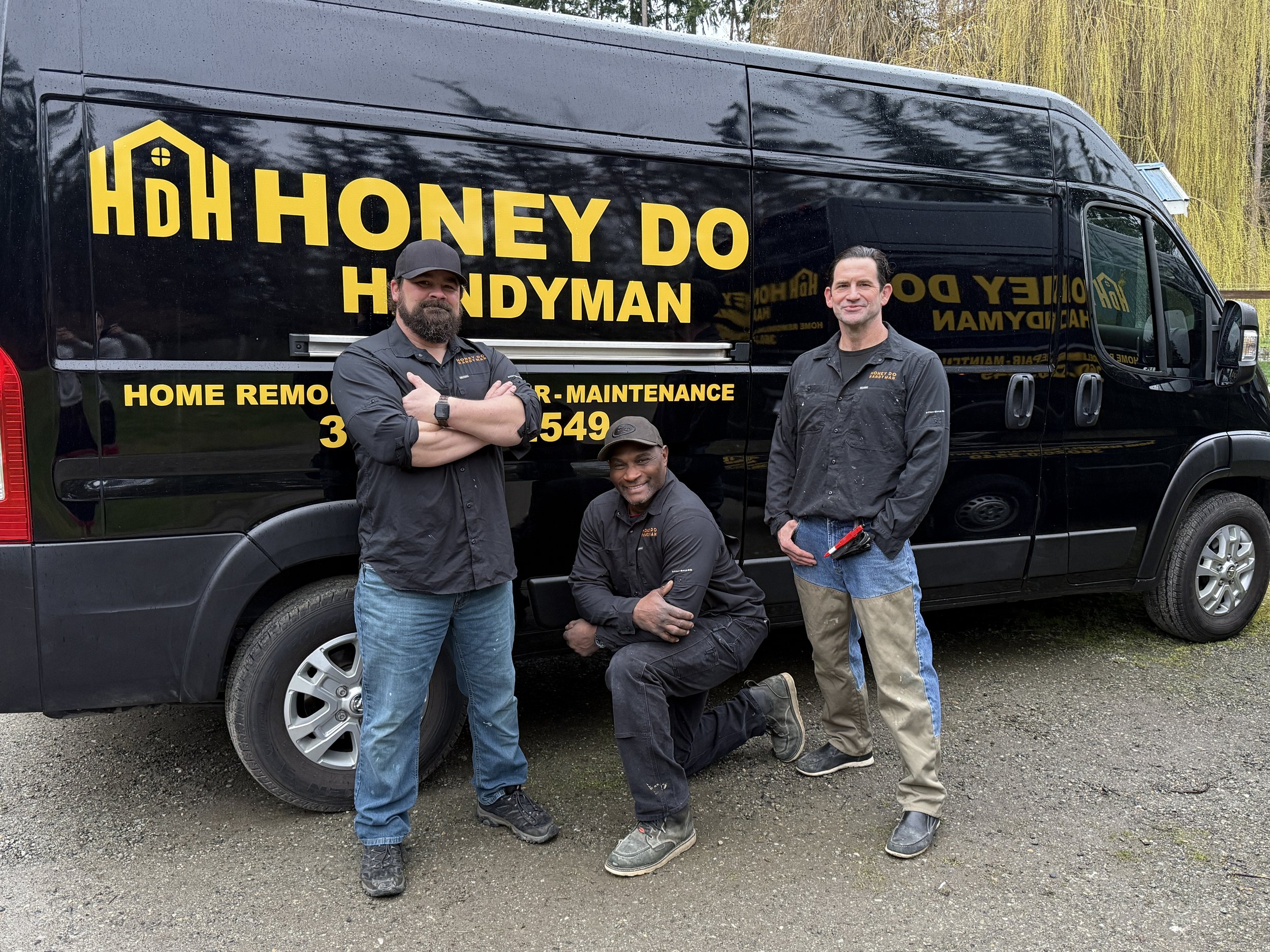 Owner of Honey Do Handyman and his team