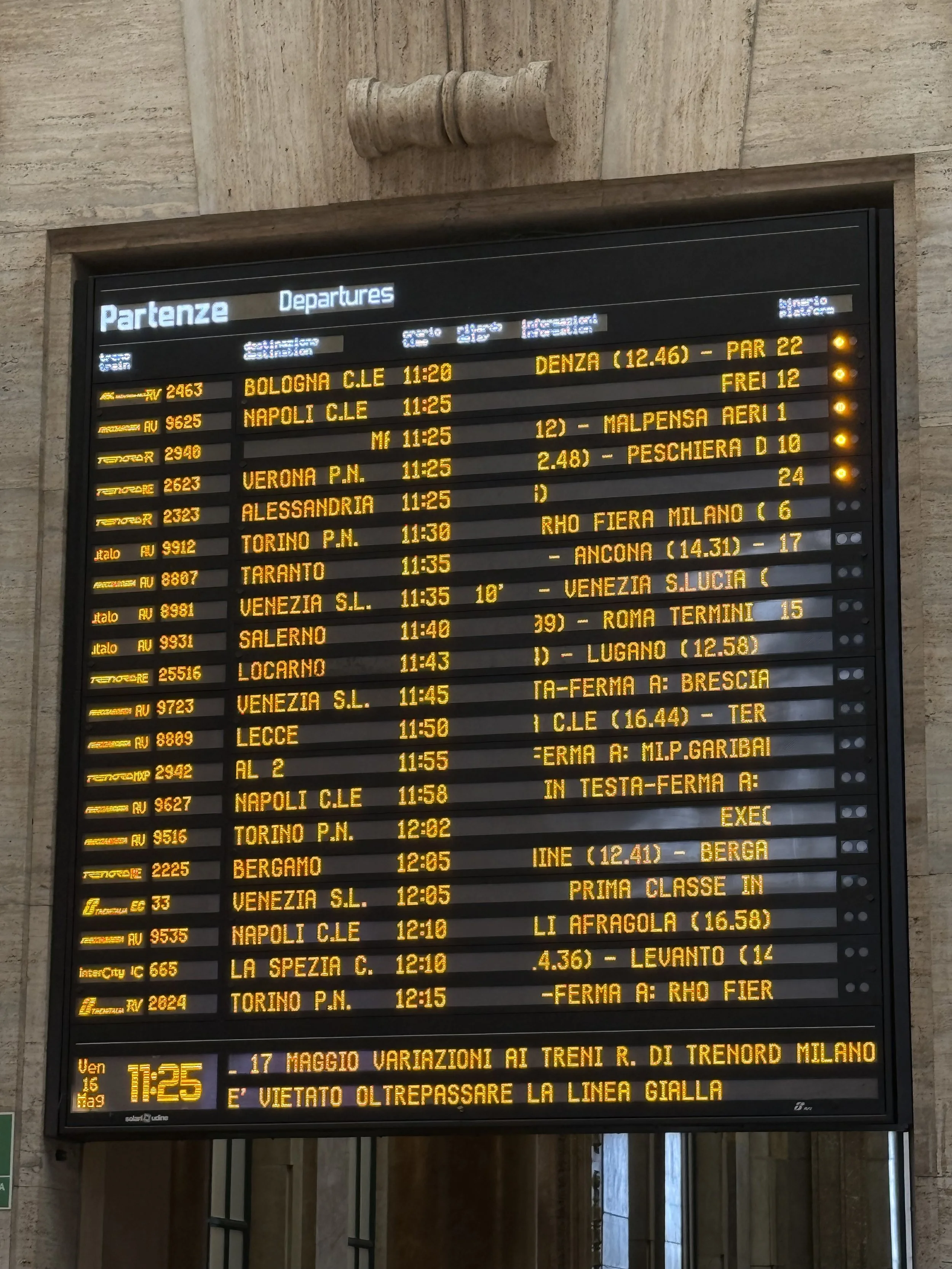 Next stop, Venice!