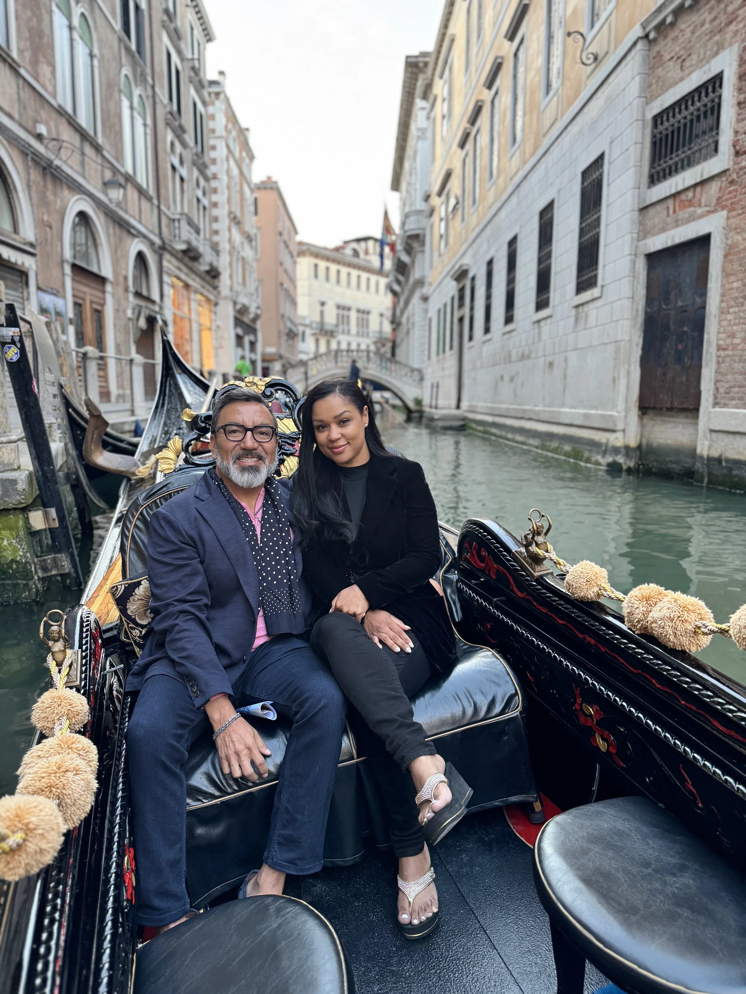 Crusing the canals of Venice