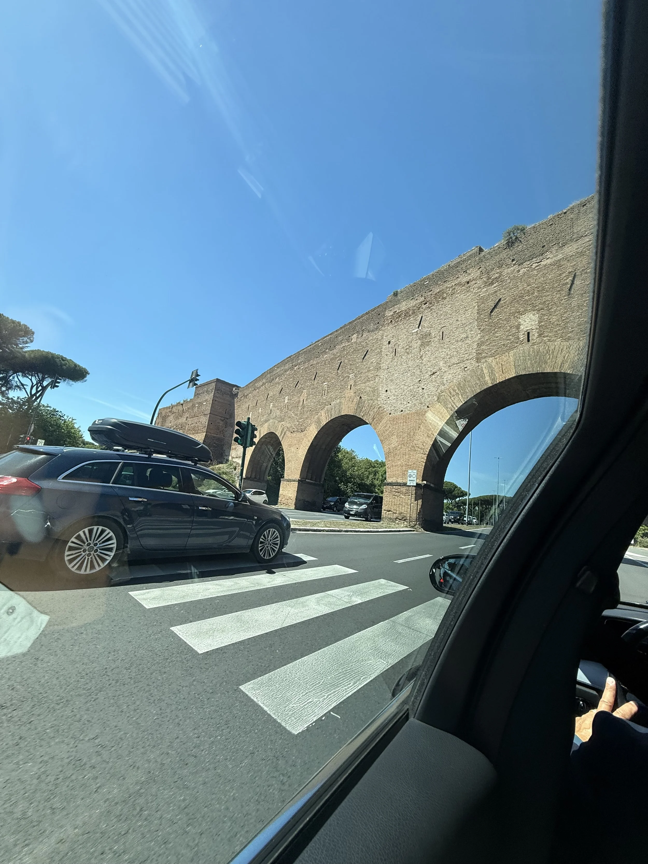 The walls of Rome