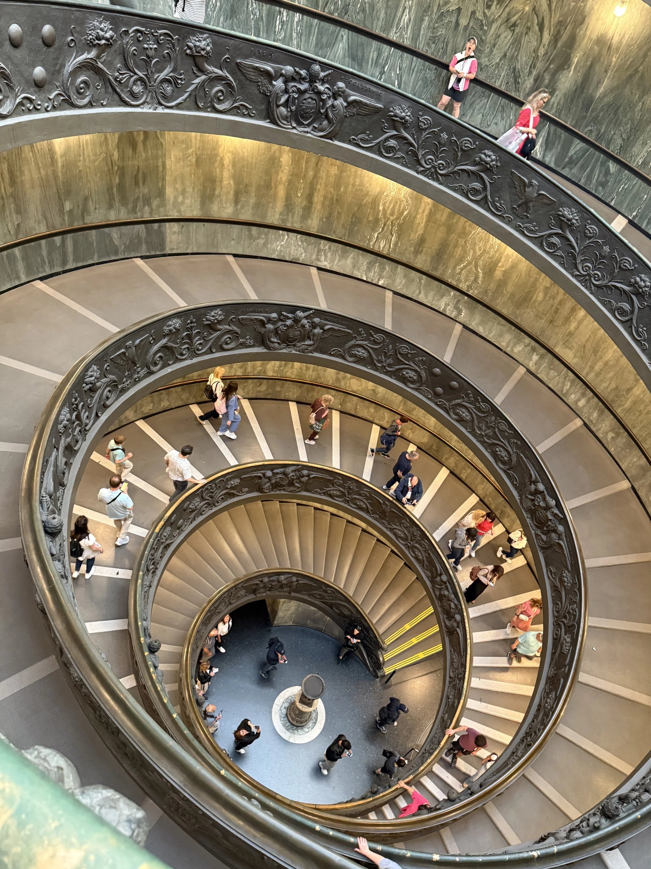 Bramante Staircase in The Vatican Museum