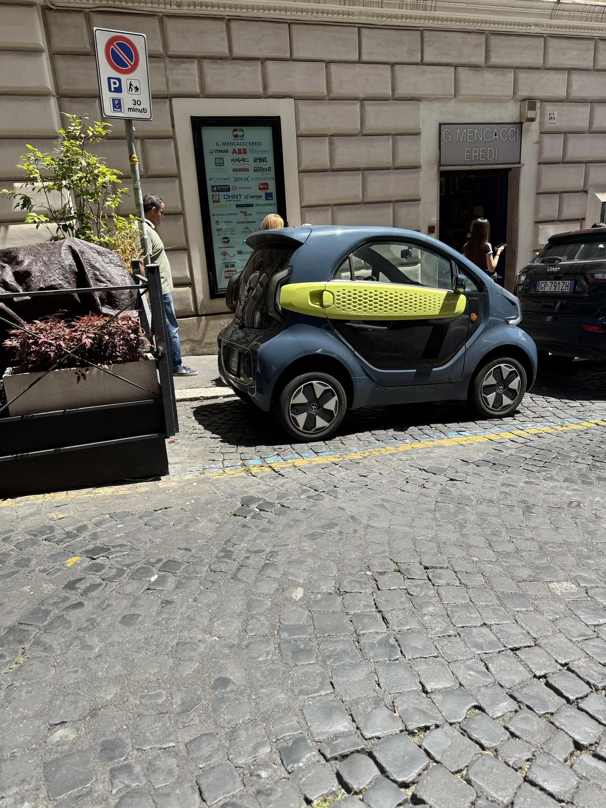 The cars in Italy