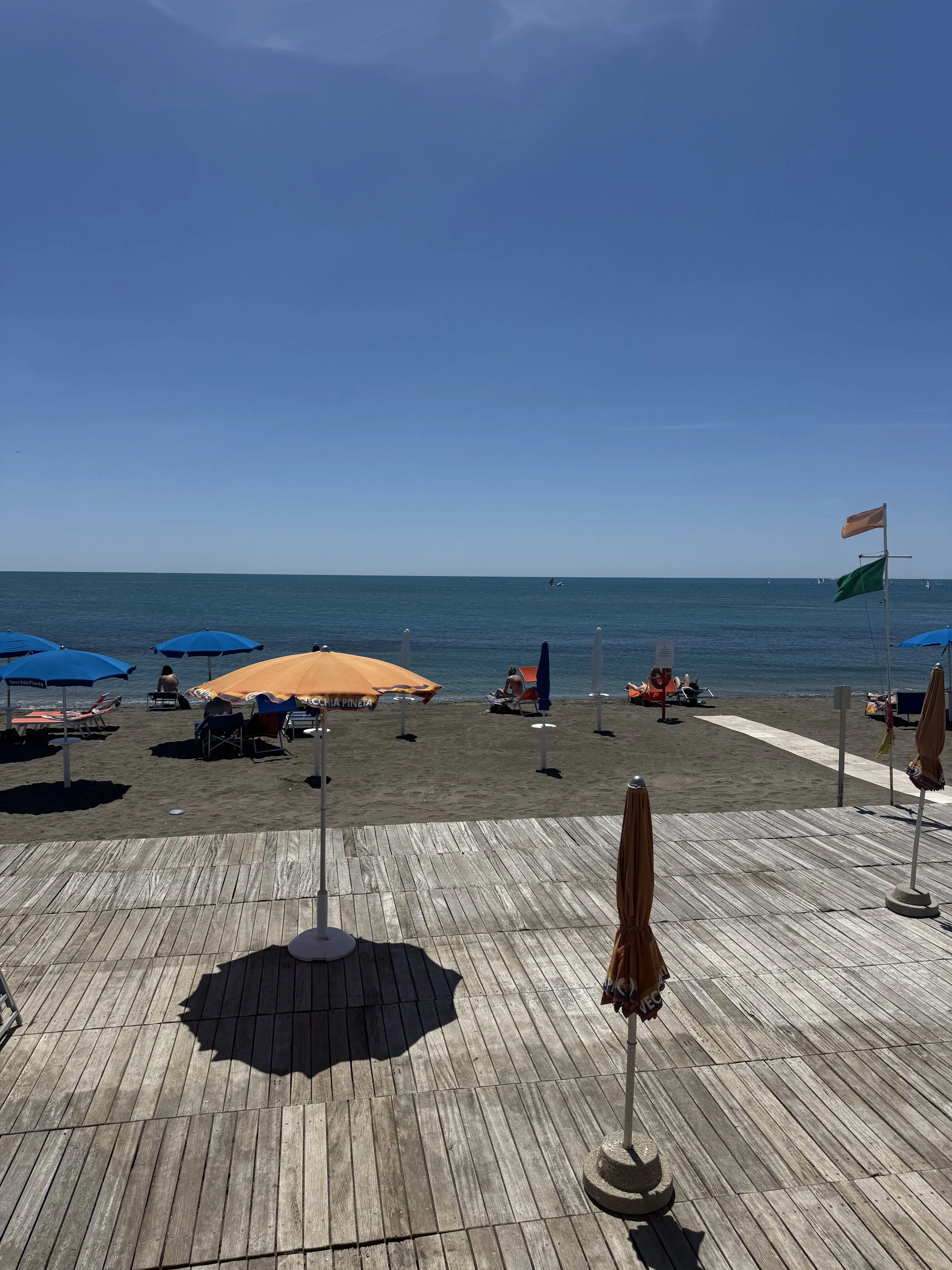 Ostia Beach, Rome, Italy