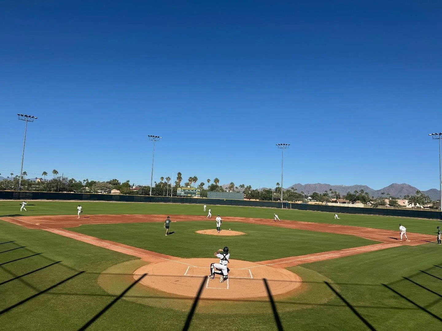 Game 1 of the Fall World Series underway for the Freshman and Sophomores!