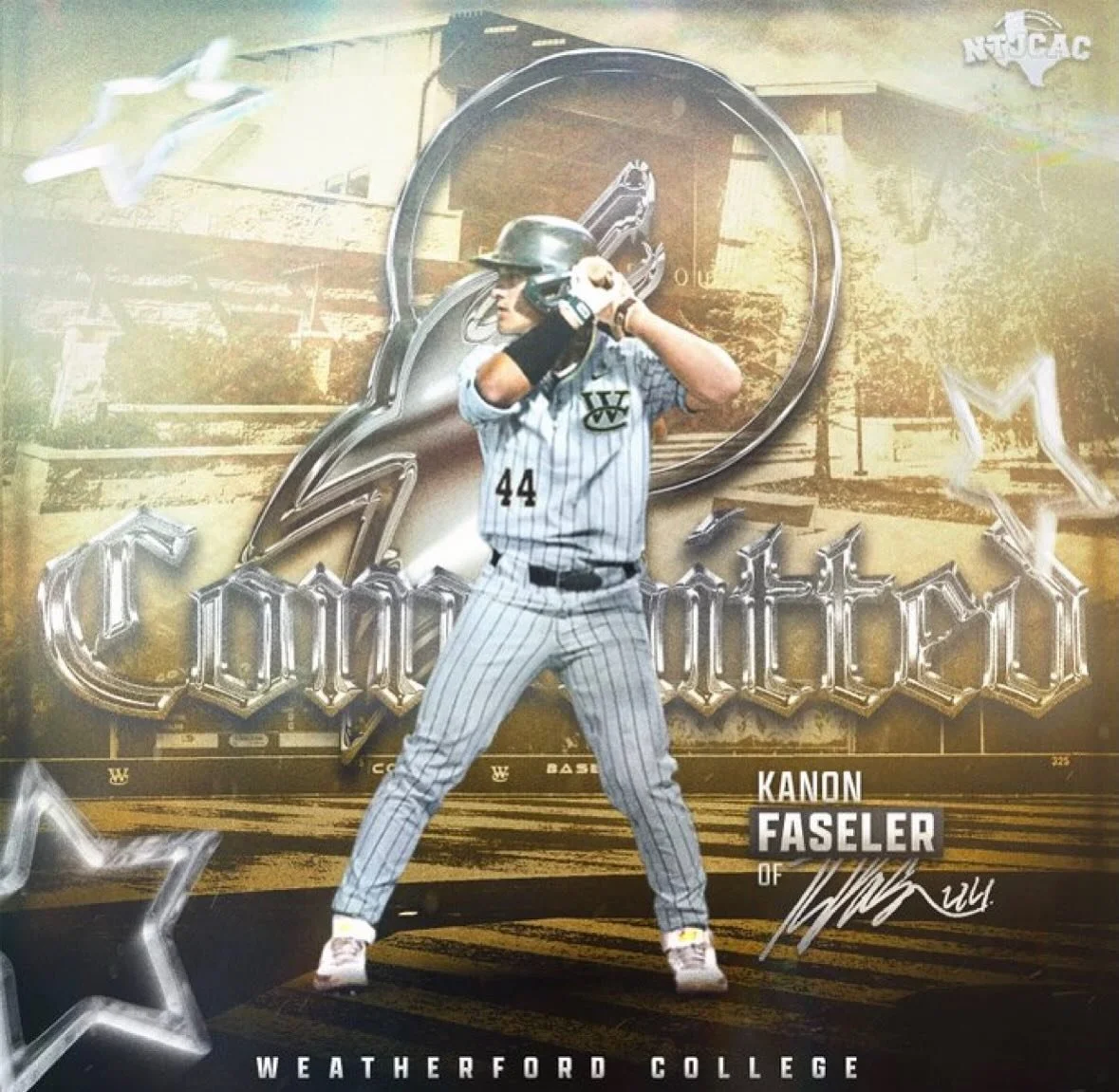 Congratulations @kanon_faseler44 on your commitment to @weatherford_college !