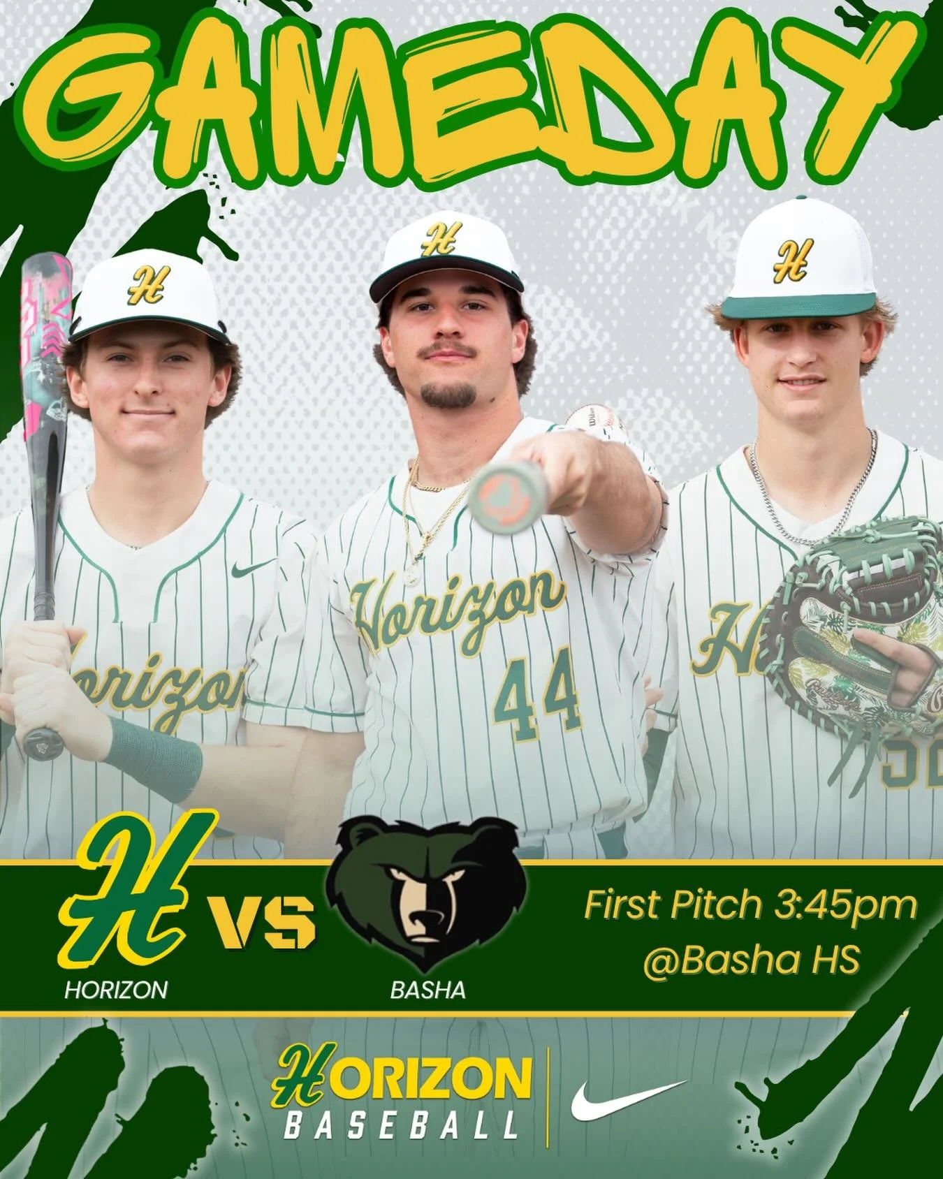 Monday Gameday for some 5a vs 6a action! Varsity @ Basha at 3:45pm&hellip; JV / Frosh at home @3:45pm&hellip; good 👍 luck all levels&hellip; get R done!