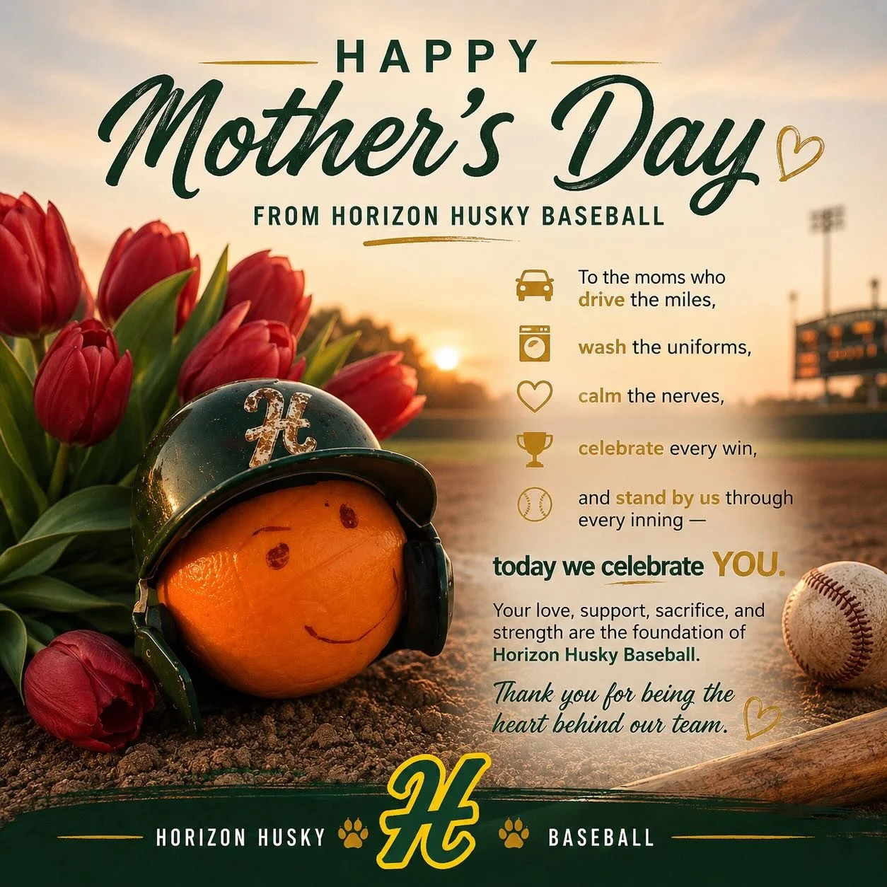 Happy Mothers Day from Husky Nation to all the amazing Women that shape our lives &hellip; Have a beautiful Sunday celebrating with Family
&amp; Friends today :) ❤️🔥🙌