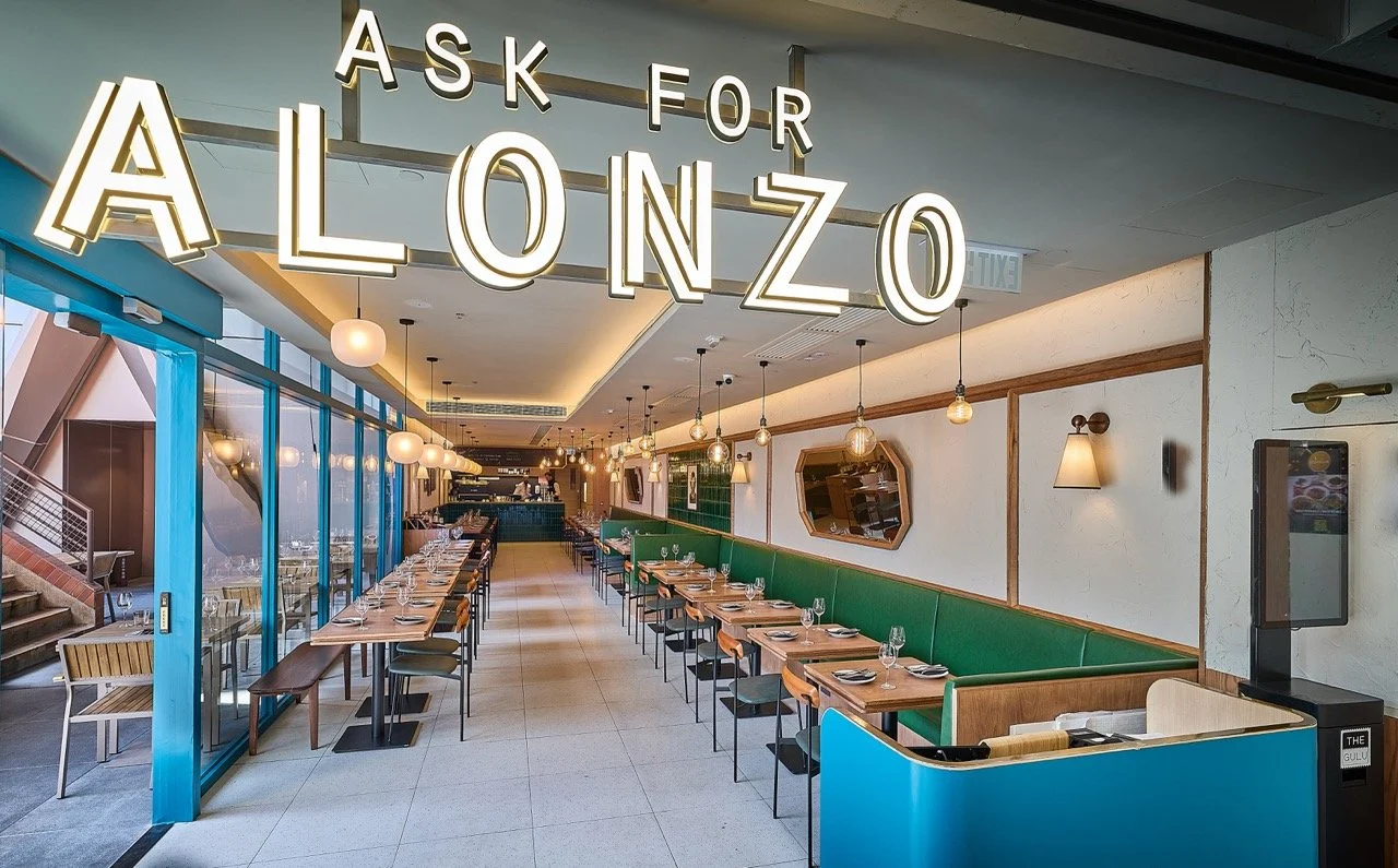 The entrance of Ask For Alonzo Sha Tin