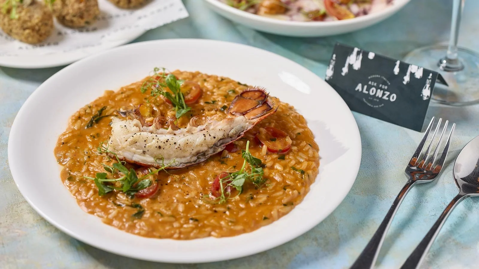 Lobster Risotto from Ask For Alonzo