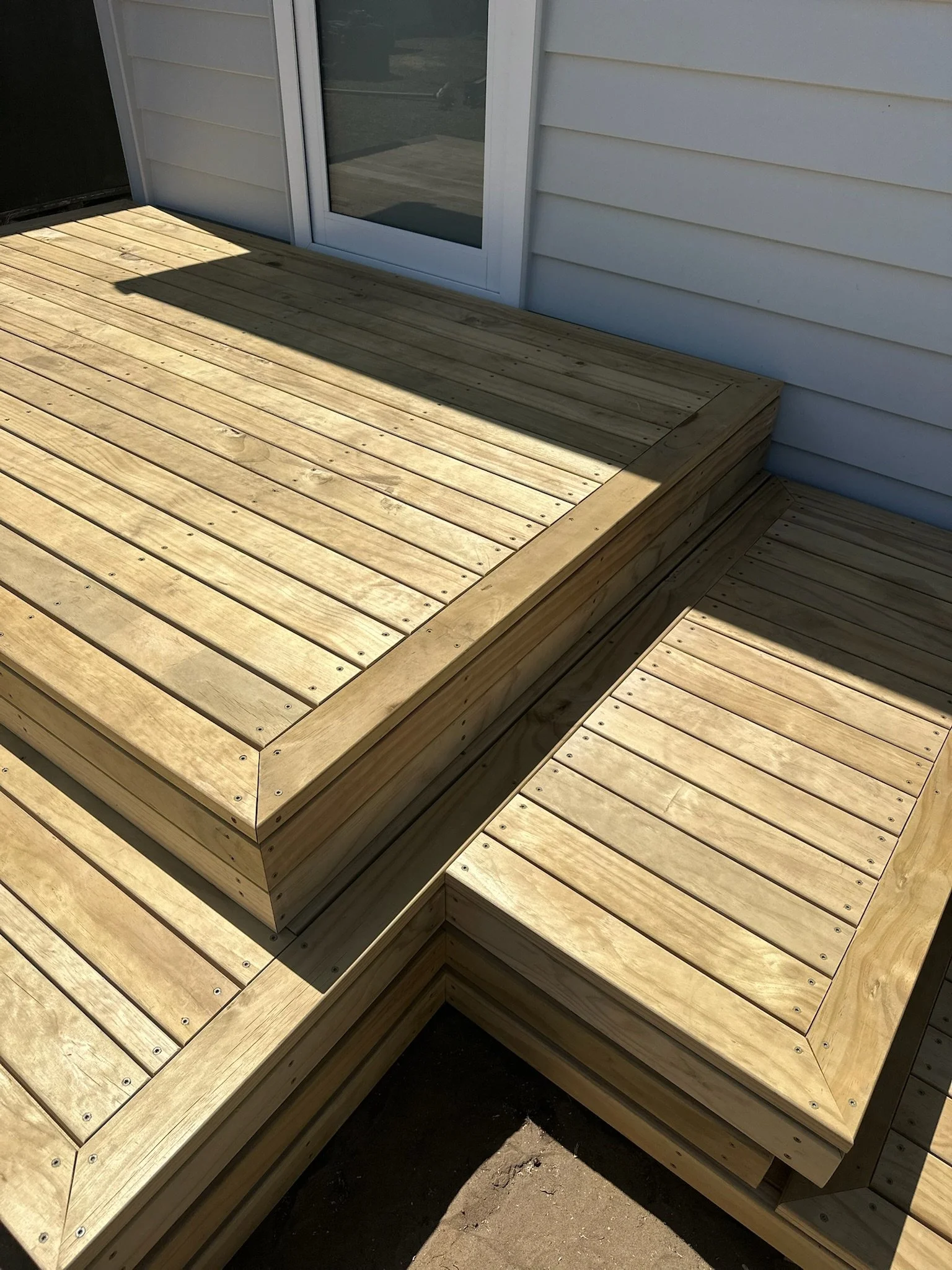 Deck detailed steps