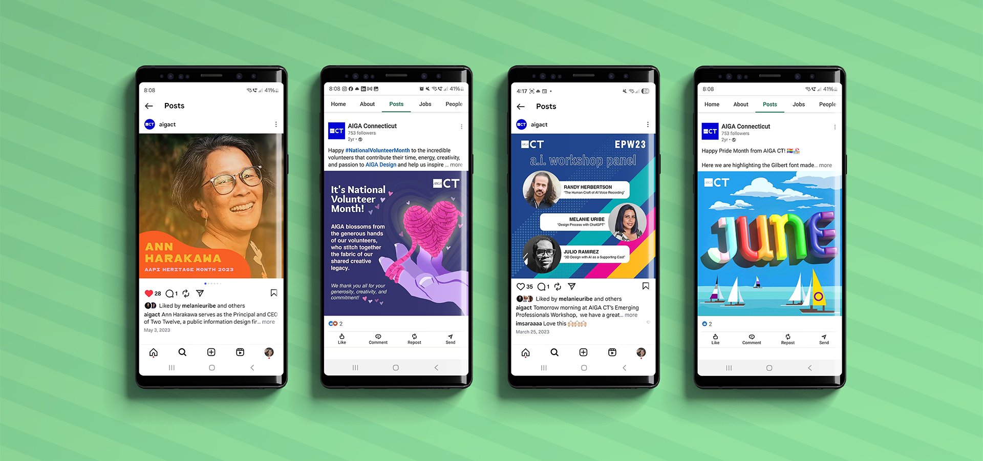 AIGA CT – Social Media