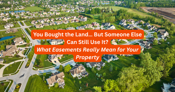 You Bought the Land… But Someone Else Can Still Use It?