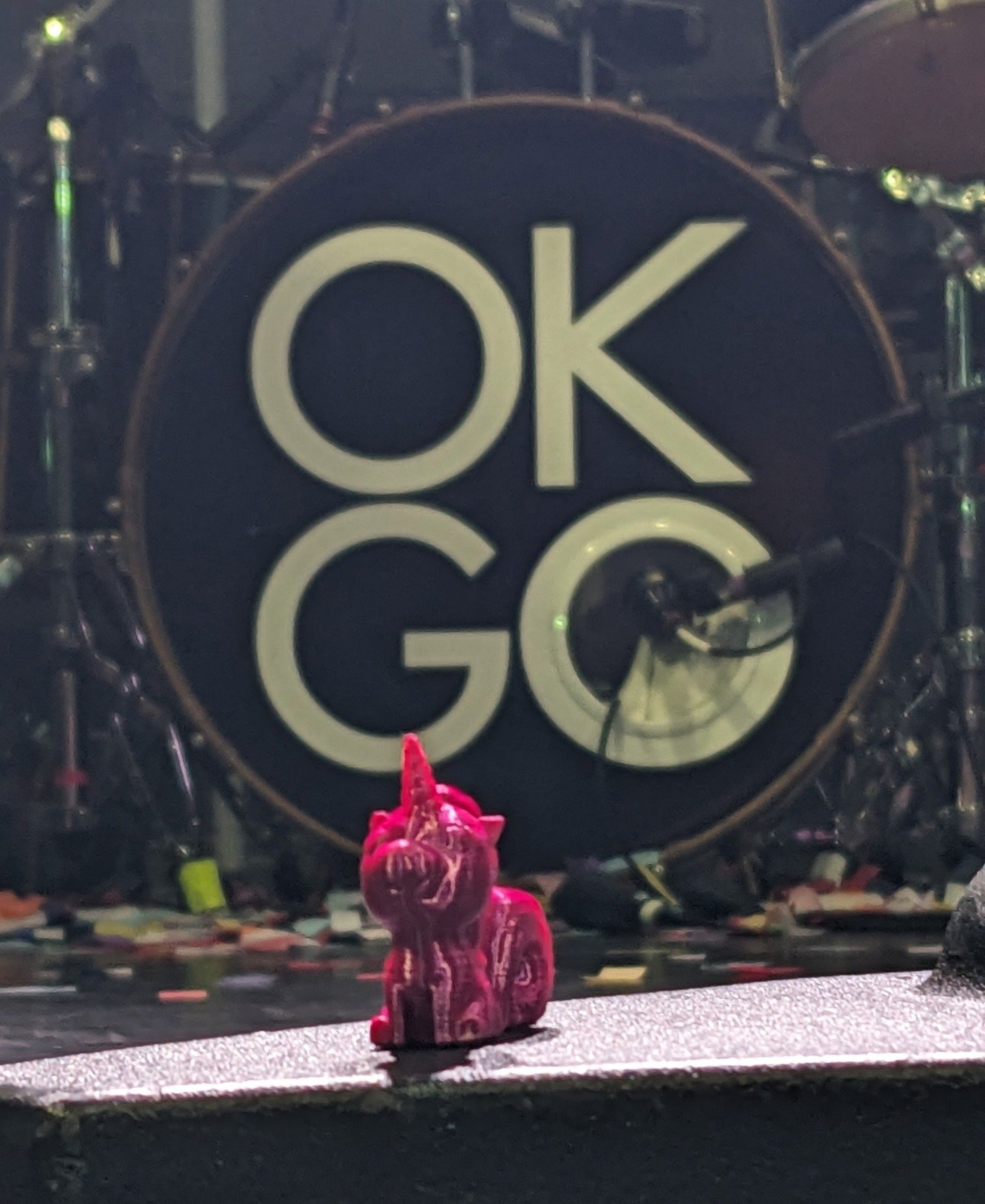 Hid a bunch of unicorns at OK Go and around the city yesterday.