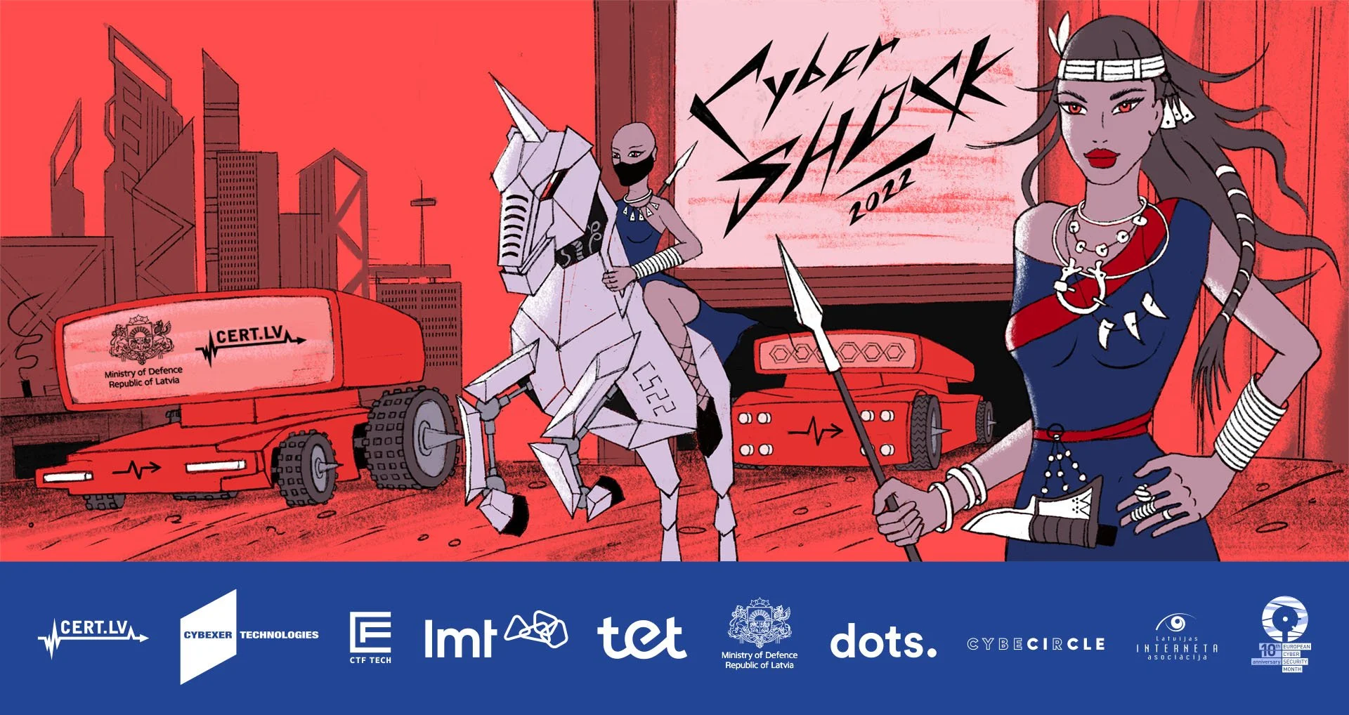 CyberShock conference in Riga, Latvia