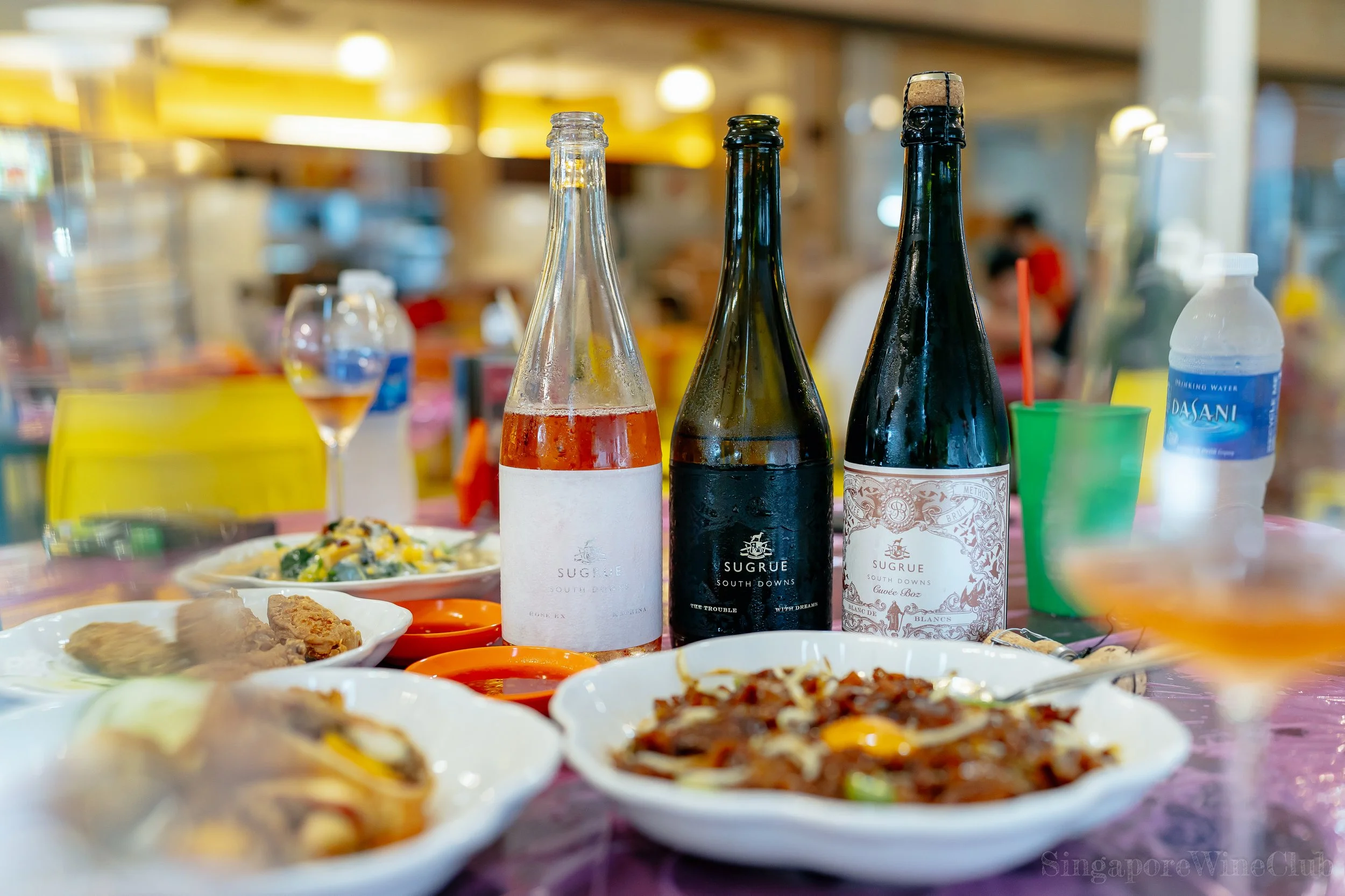 Ｃｈａｒ「Ｃｈａｒ　２　ｈａｖｅ　ａ　ｗｉｎｅ」 Zi Char Sparkling Wine Pairing - The Wines of Dermot Sugrue