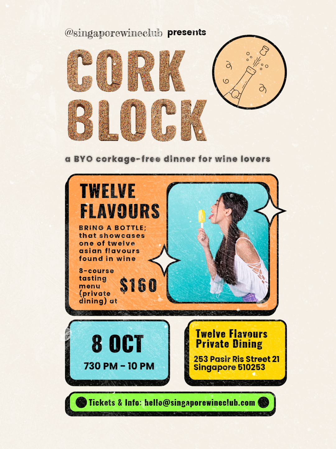 Cork Block: Twelve Flavours
