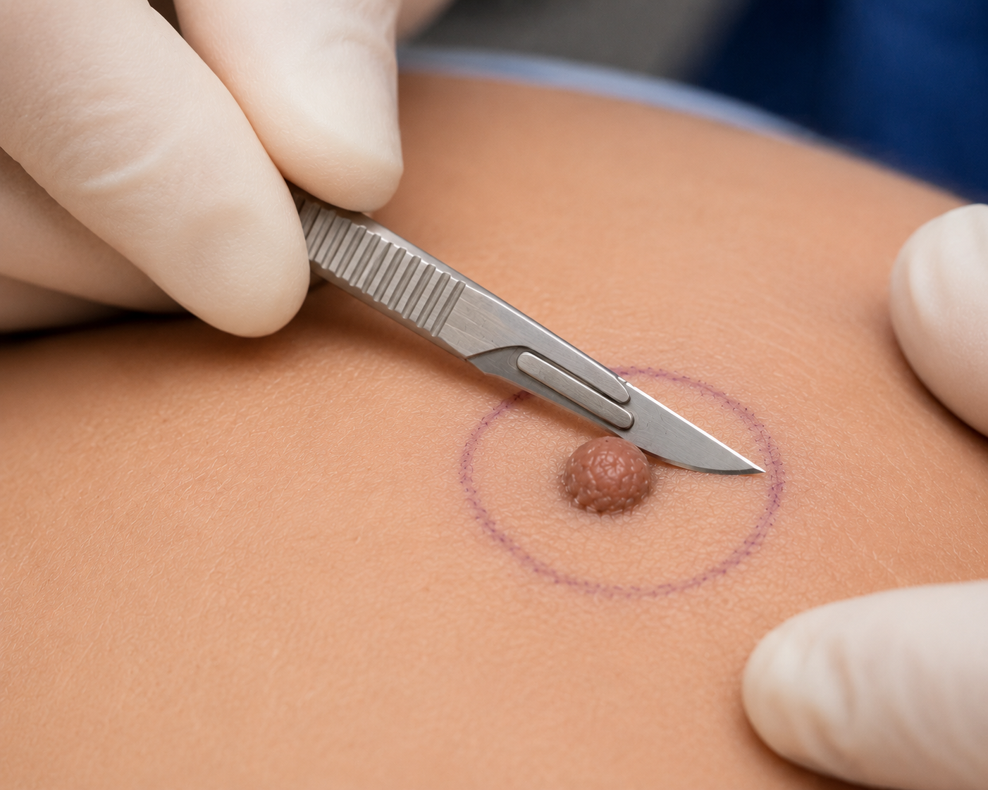 Shave Excision of a mole
