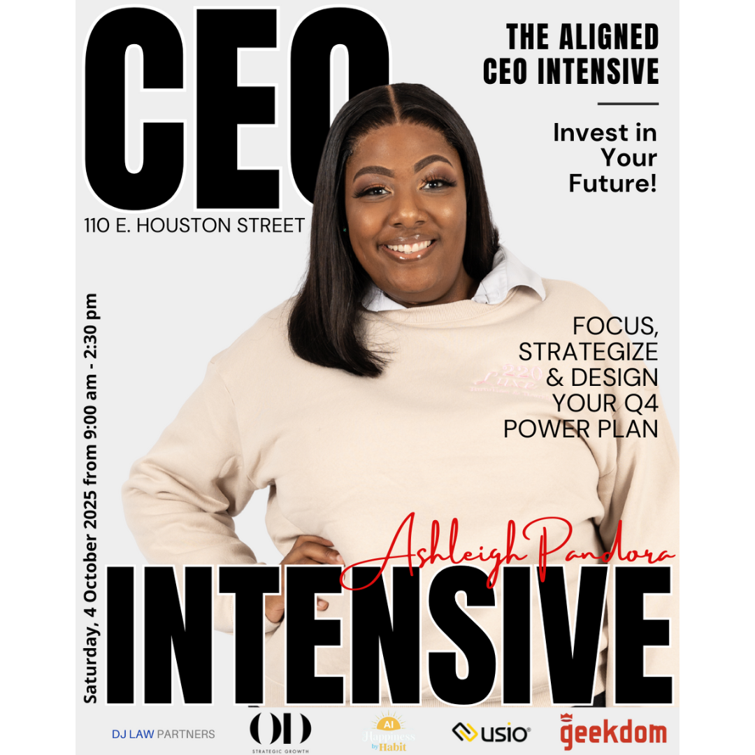 The Aligned CEO Intensive: Flow, Focus & Your Q4 Power Plan