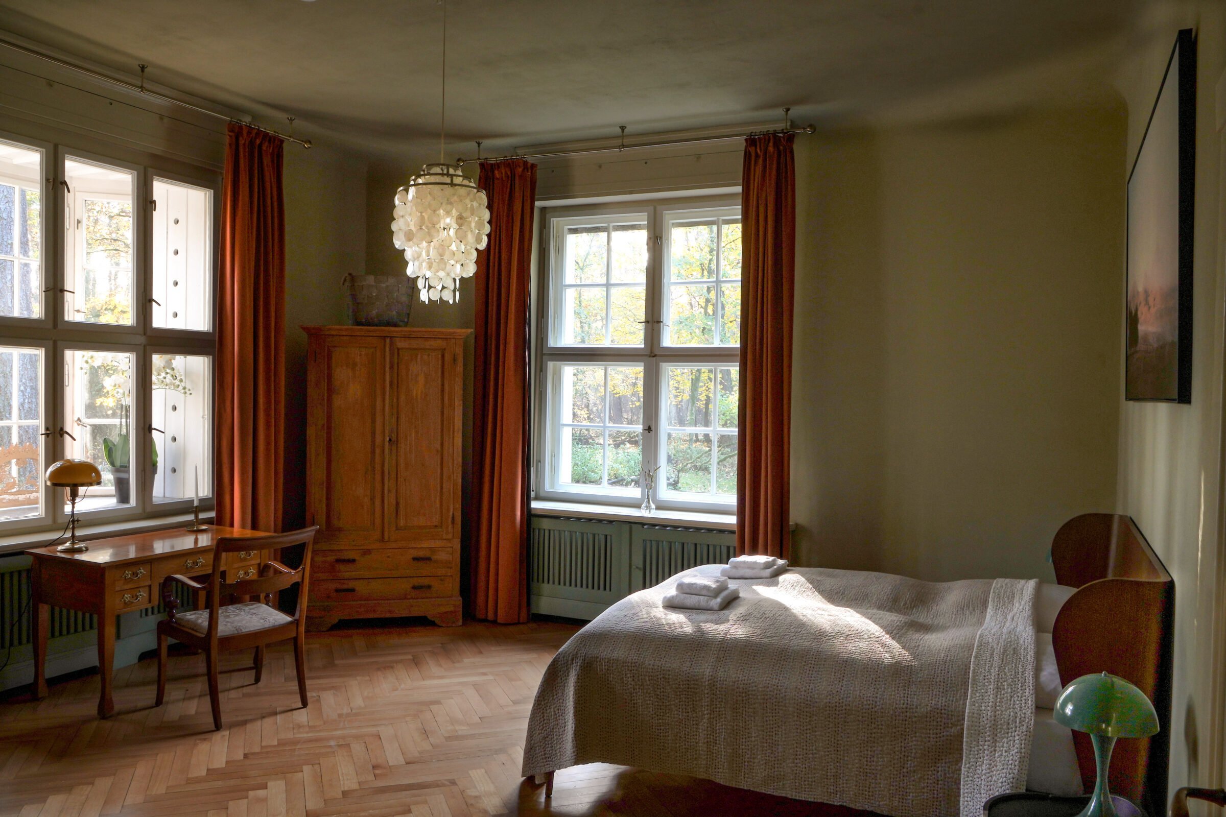 Das grüne Schlafzimmer
