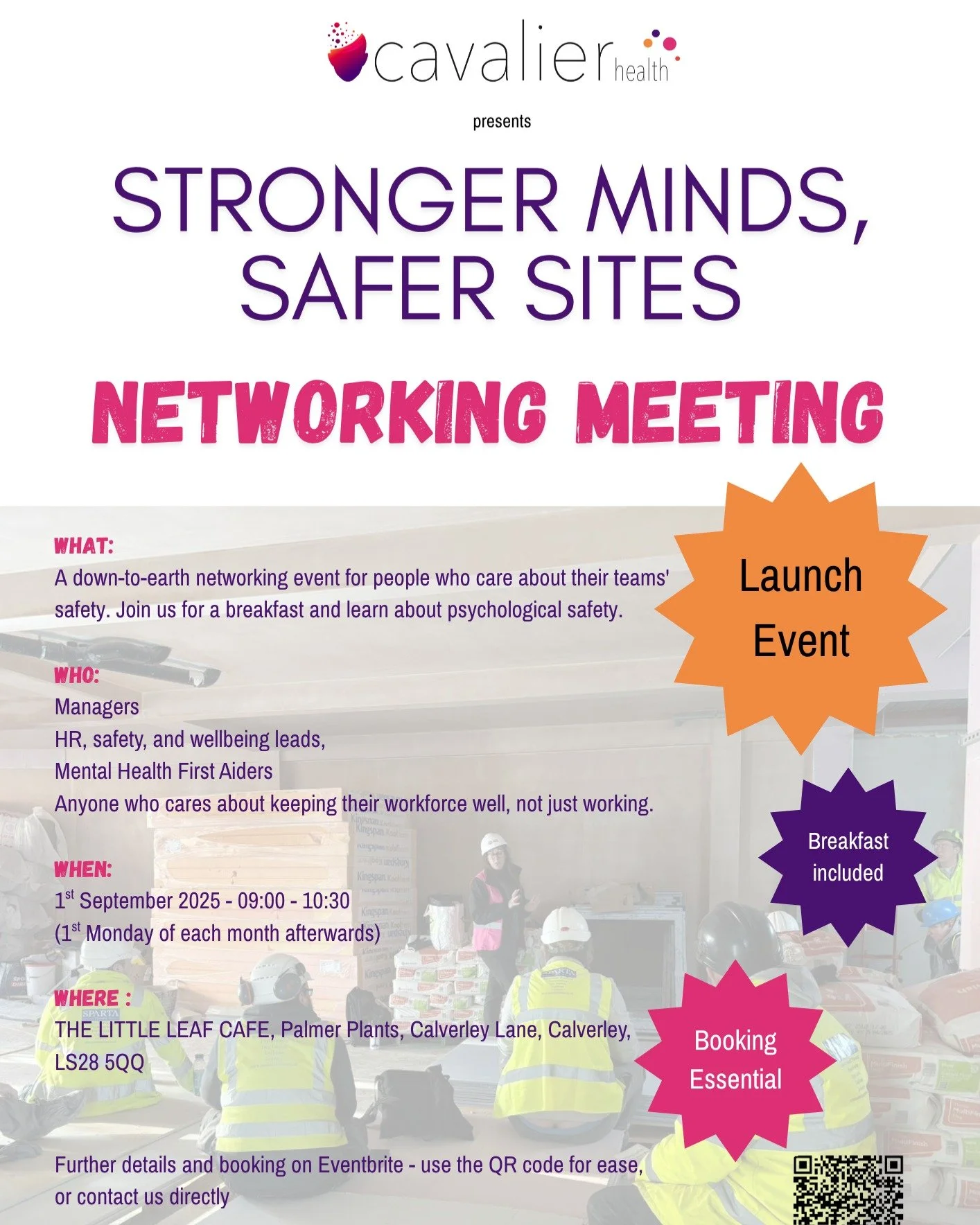 Are you a professional, working in an industry such as construction or manufacturing?

Do you enjoy being a friendly face and ear for supporting your work colleagues?

Have you ever wondered -

'WHO SUPPORTS THE PEOPLE SUPPORTING THE PEOPLE?'

Well t
