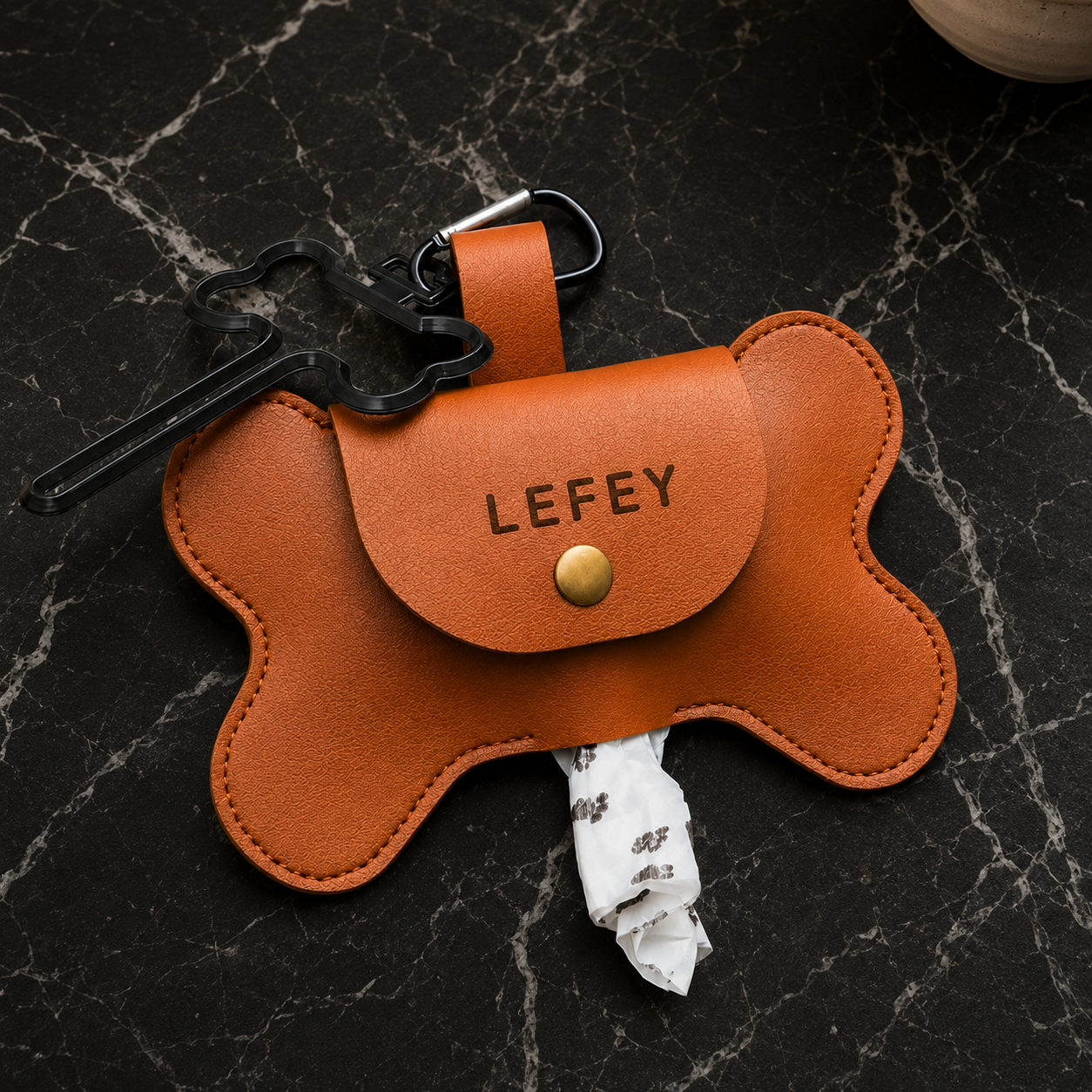 Bone Poop Bag Dispenser