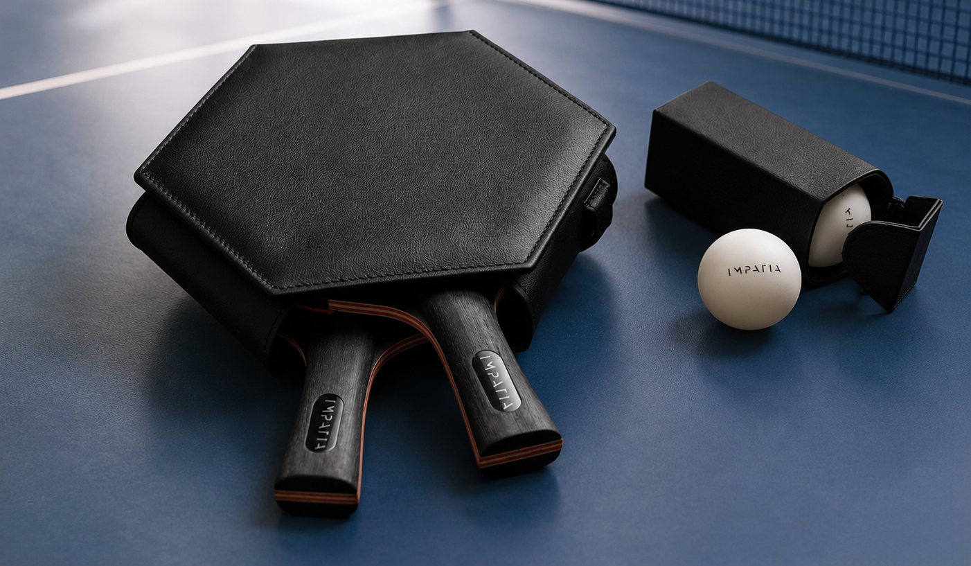 Table Tennis Leather Set