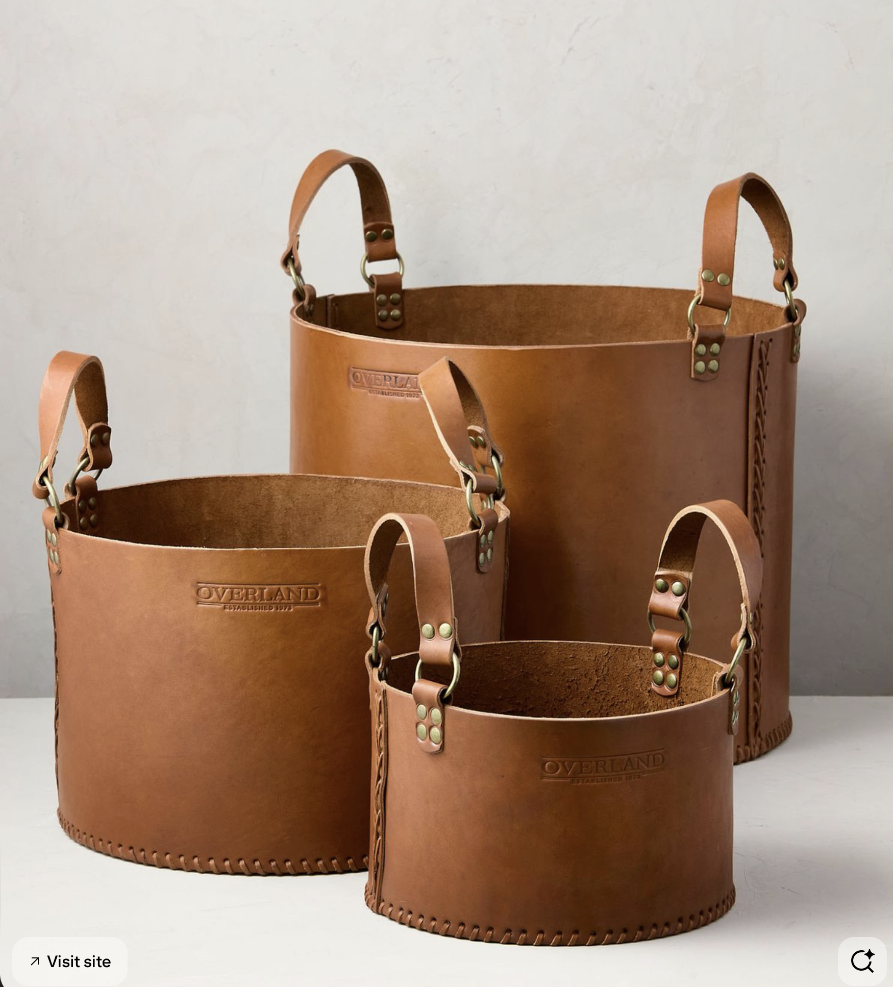 Blankets Leather Buckets