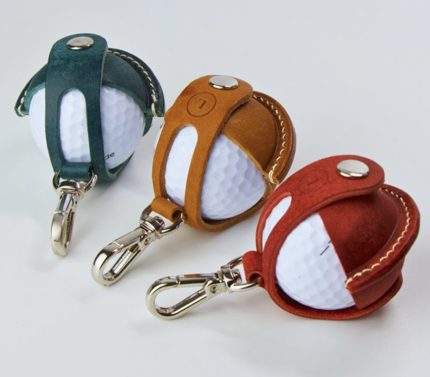 Mini Golf Ball Holder Key Ring