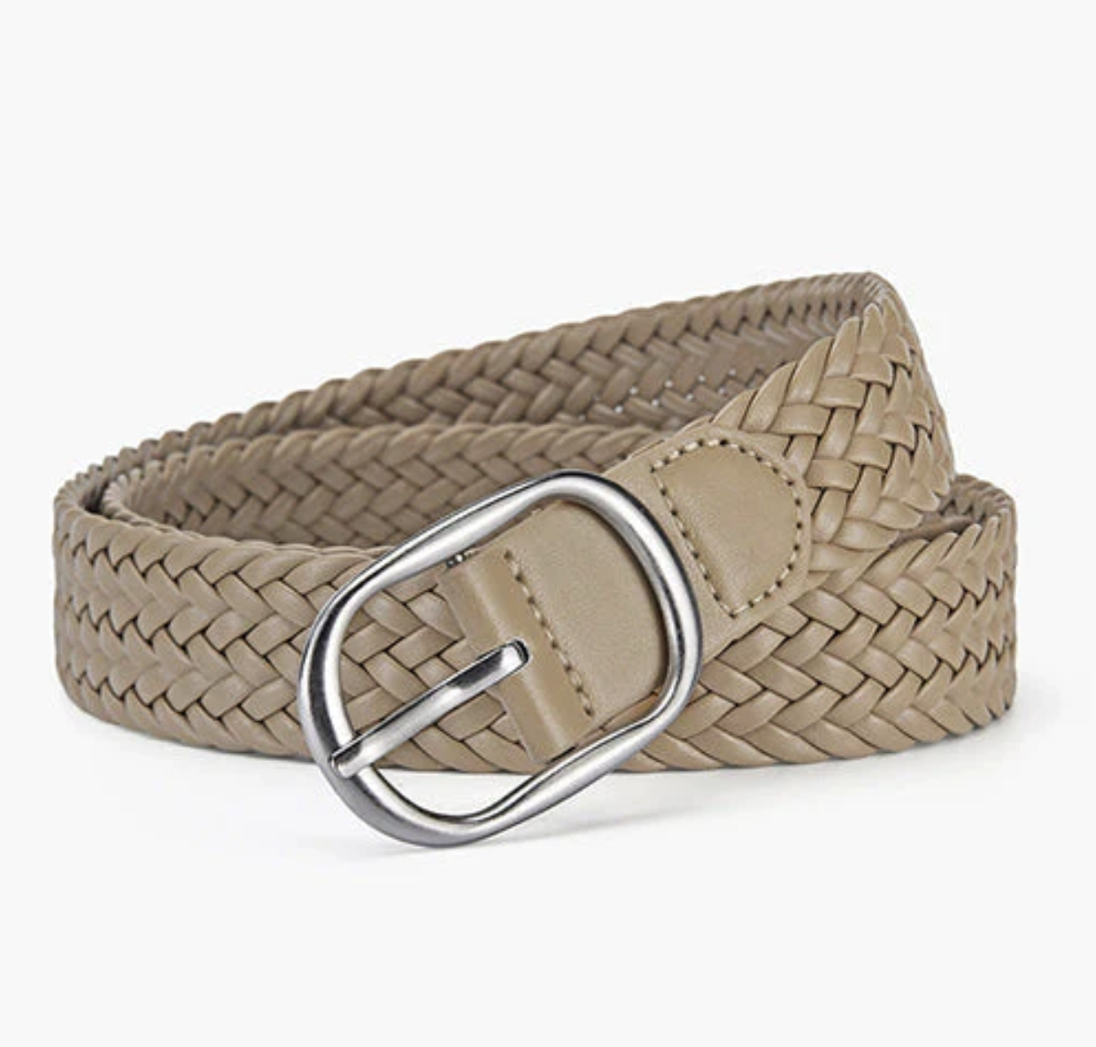 Braided Leather Belt