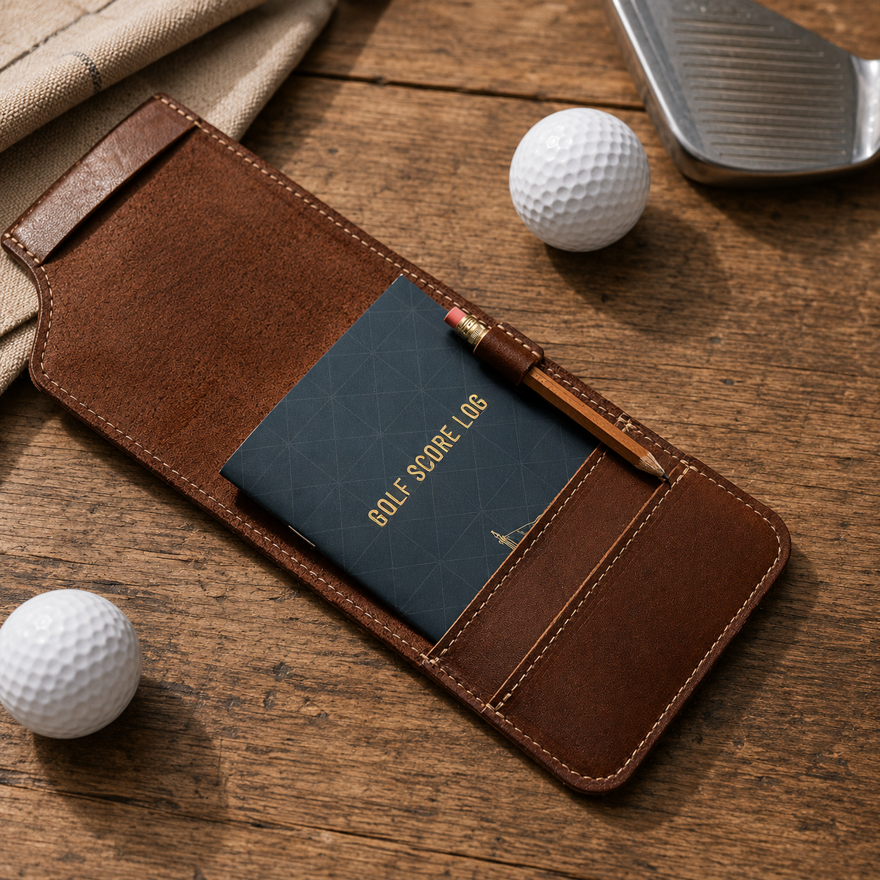 Golf Score Log Holder