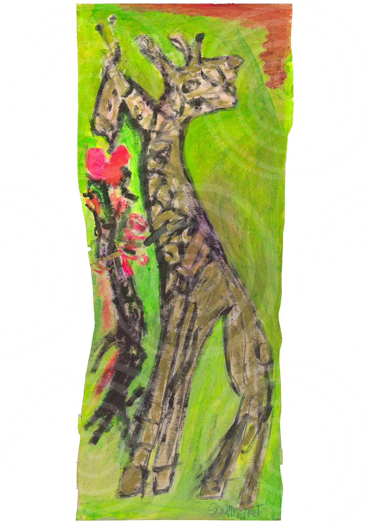 Giraffe: Twice in One