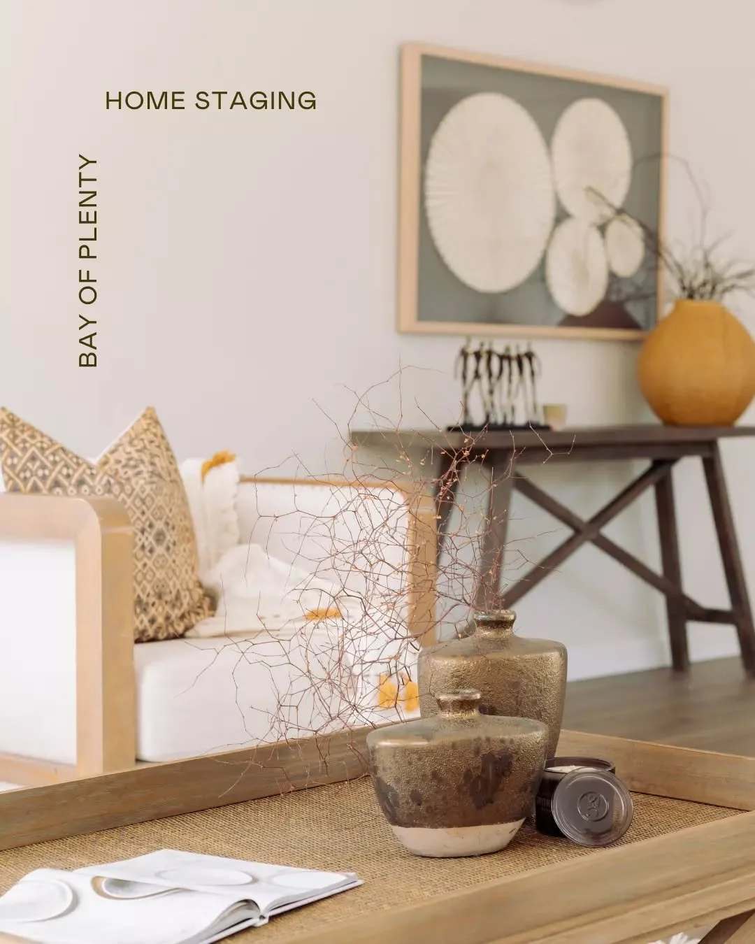 With deep insight into buyer behaviour and the local market, we know how to style a home for maximum impact.

As leaders in home staging across the Bay, you can trust our team to present your property with intention and confidence ✨