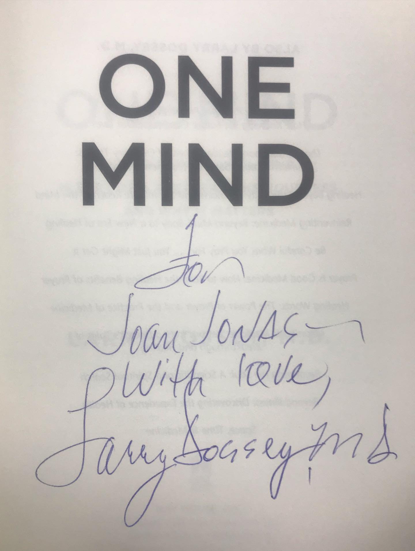 I often find signed books as &ldquo;signs&rdquo;&mdash;reminders that I&rsquo;m on the Magical Path. I found this one at the Friends of the Library which usually marks books if they&rsquo;re signed by the author but this one was not. I didn&rsquo;t h