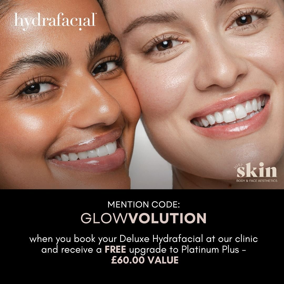 To celebrate being invited to represent my favourite brand @hydrafacial at their GlowVolution event we&rsquo;ve got a little exclusive for you ☝🏼

Mention code: GLOWVOLUTION with you book a Deluxe Hydrafacial to receive a FREE upgrade to Platinum Pl