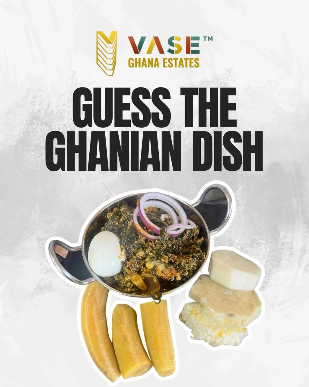Ghana foodies, can you guess this dish?
Comment your answer below &mdash; no cheating!

Join us this December in Ghana for an unforgettable Cultural, Sightseeing &amp; Investment Tour!
It&rsquo;s a journey of discovery, connection, and celebration&md