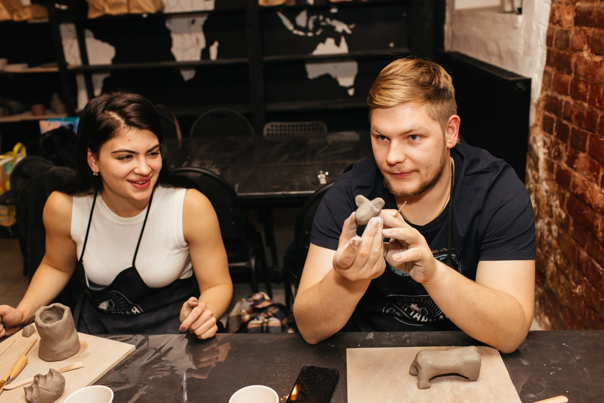 Pottery classes Peak’s Suburban Addition lively and interactive pottery lesson