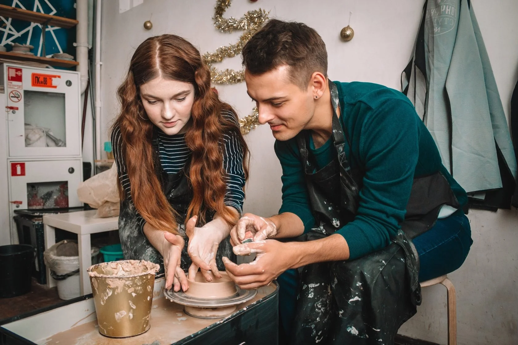 Pottery classes Bryan Place fun hands on creative experience
   