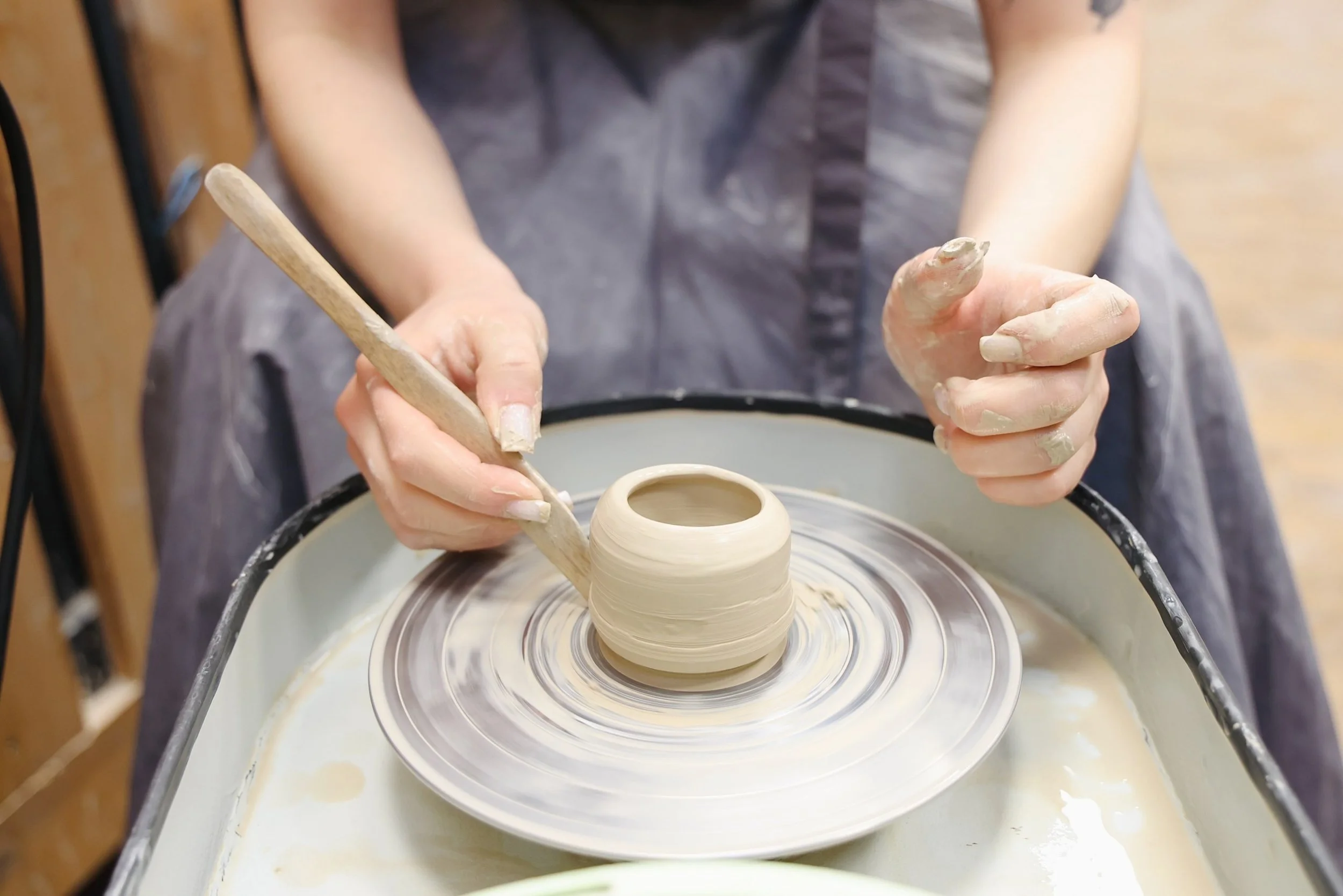 Crafting unique ceramic items in Greenland Hills           