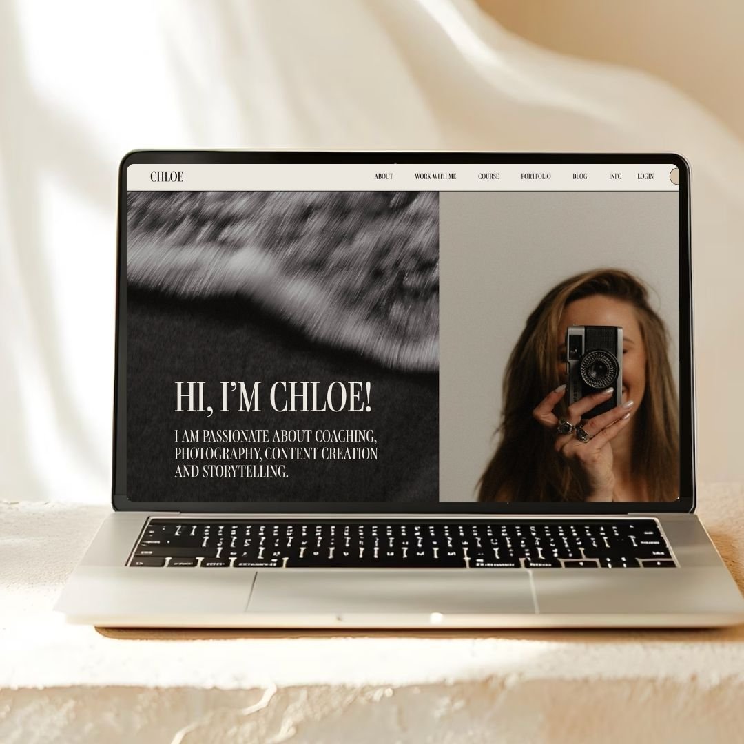 Mockup Laptop for new website