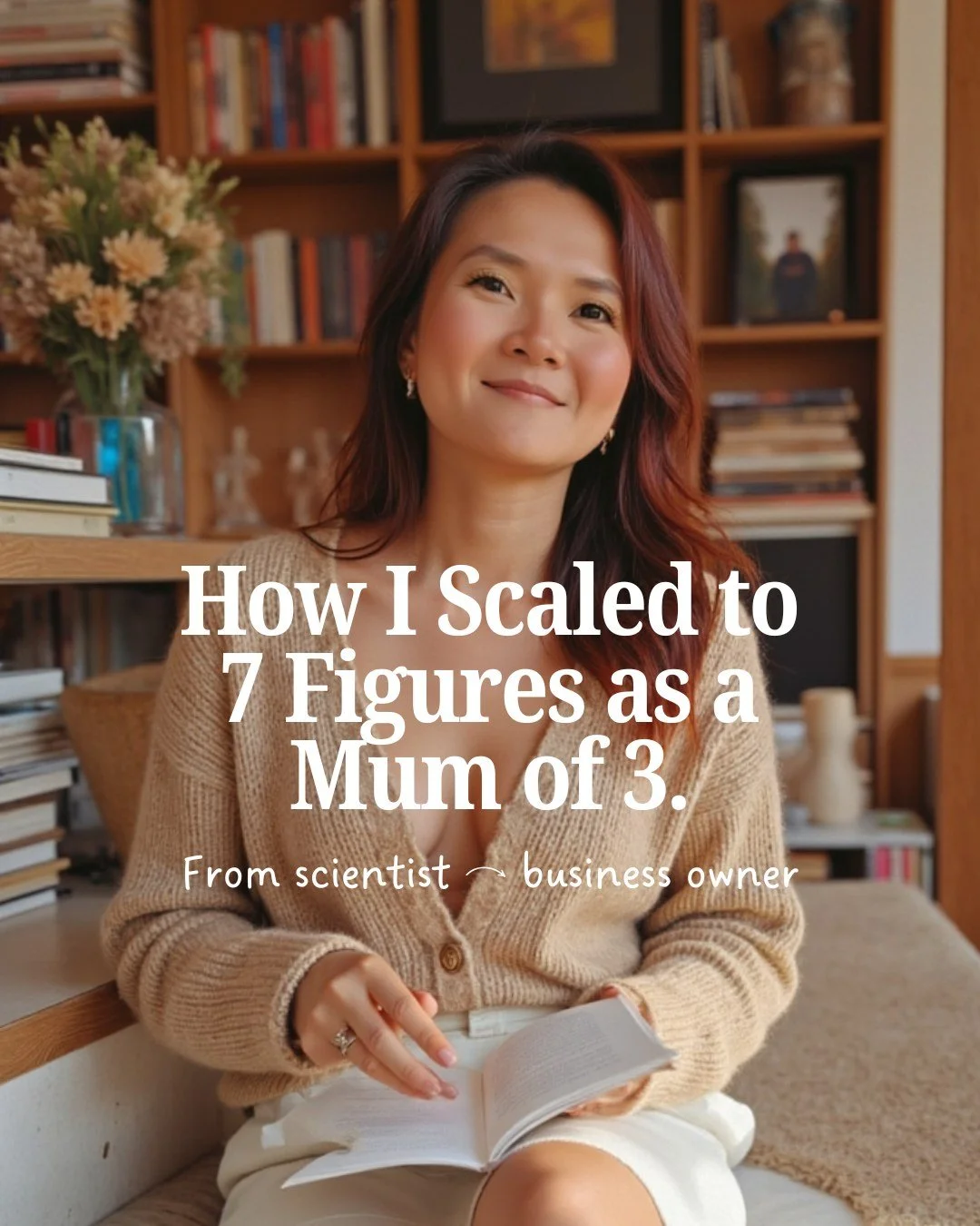 I wasn&rsquo;t supposed to be an entrepreneur.

I had the &ldquo;safe&rdquo; career. I was a scientist, published researcher, ticking all the boxes of what success was supposed to look like.

Then 2020 flipped everything upside down. With three kids 