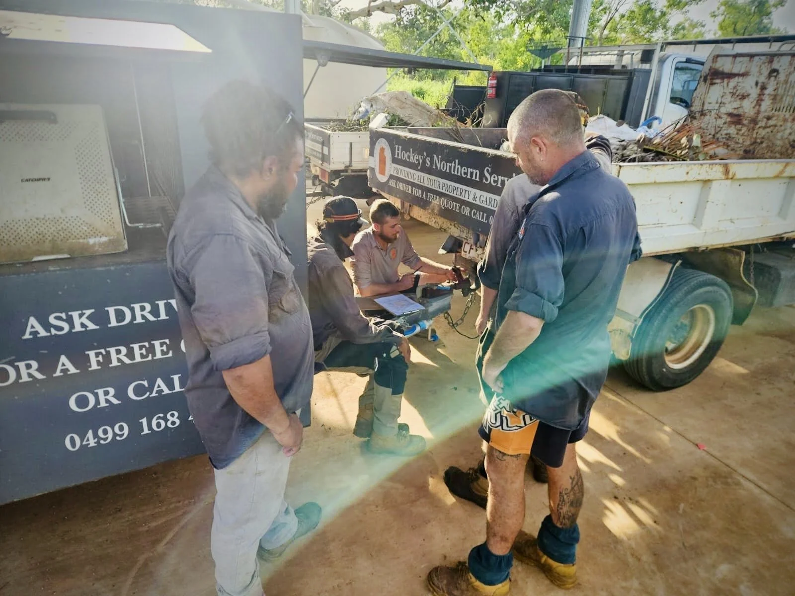 Machinery & equipment training day.