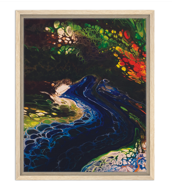 Screenshot 2024-10-19 190254 river serpant Framed Canvas l wood.png
